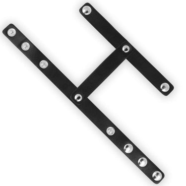 Gabbia in pelle senza nickel con dettagli metallici - Accessori OHMAMA